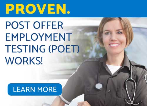 Proven. Post Offer Employment Testing